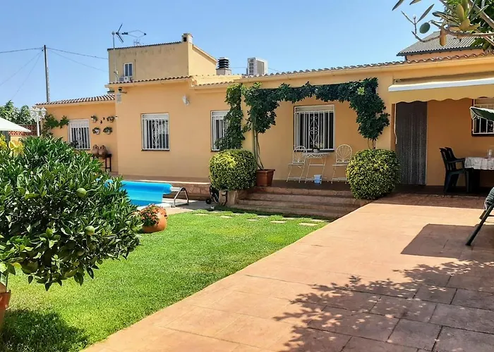 Chalet Con Piscina Privada Y Barbacoa